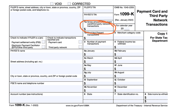 1099 K form