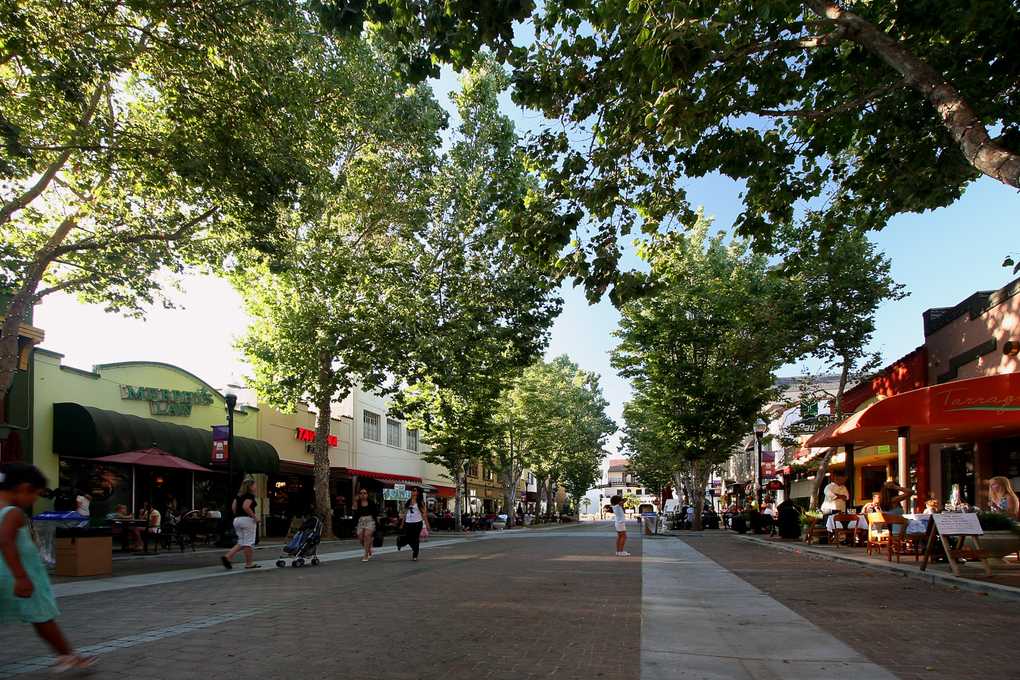 picture of Sunnyvale downtown